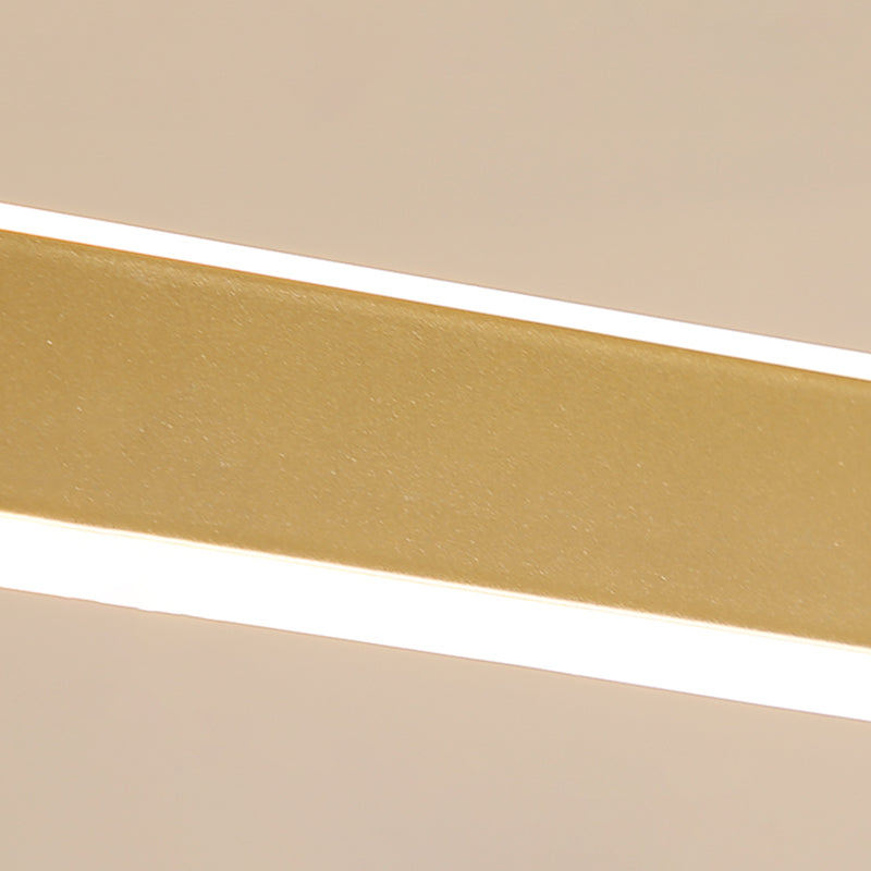 Moderne Style Island Lampe einfache LED -Aluminium -Anhängerleuchte für Esszimmer