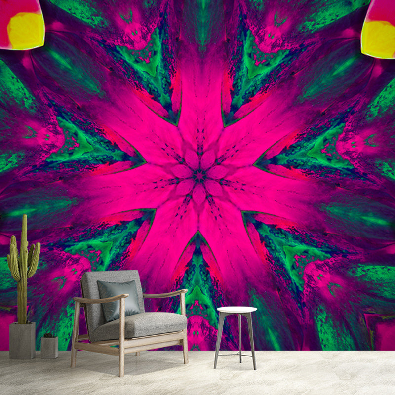 Tropical Style Plant Mural Wallpaper Contemporary for Dining Room Decor