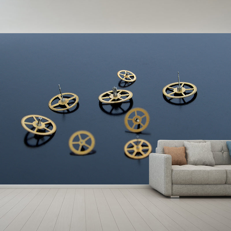 Coherer Industrial Style Stain Resistant Wall Decor for Living Room Bedroom, Made to Measure