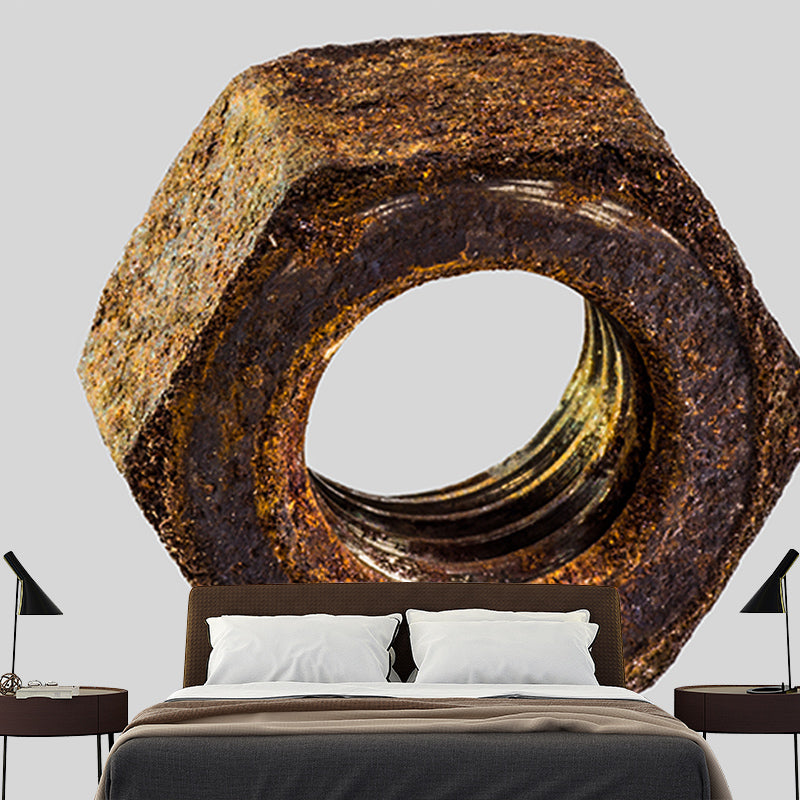 Metal Nut Wall Mural Decals Home Decoration for Living Room Wall Decor