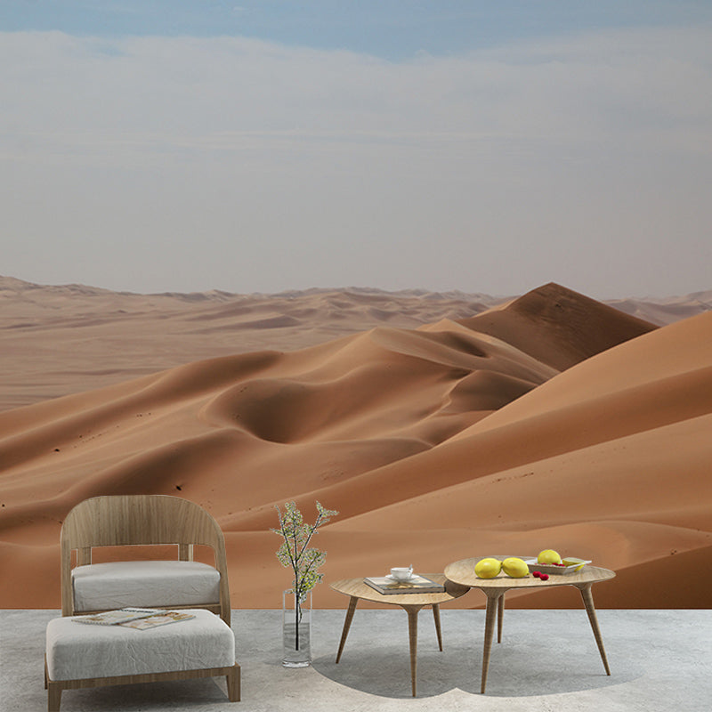 Sand Desert Mural Wallpaper for Sleeping Room Wall Decor, Made to Measure