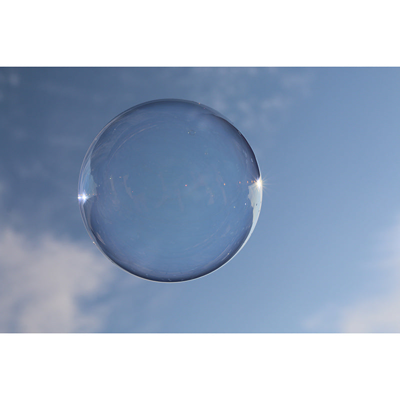 Blue Sky and White Clouds Wall Murals Moisture Resistant Wall Covering for Living Room