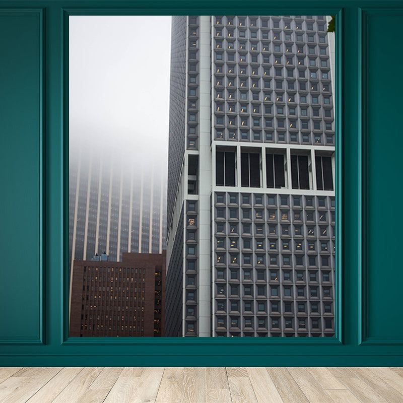 Contemporary Architecture Murals Environment Friendly Wallpaper Sitting Room Wall Decor