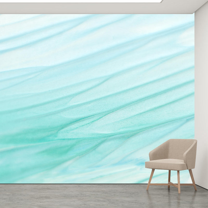 Horizontal Illustration Abstract Pattern Mural Environment Friendly Wallpaper for Home Decor