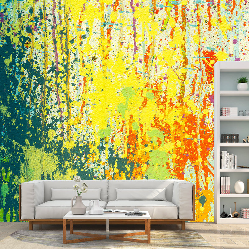 Illustration Abstract Pattern Mural Environment Friendly Wallpaper for Home Decor