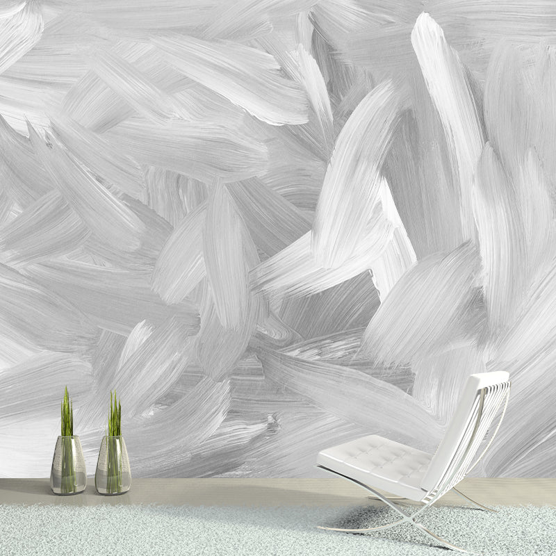 Horizontal Illustration Abstract Mural Environment Friendly Wallpaper for Home