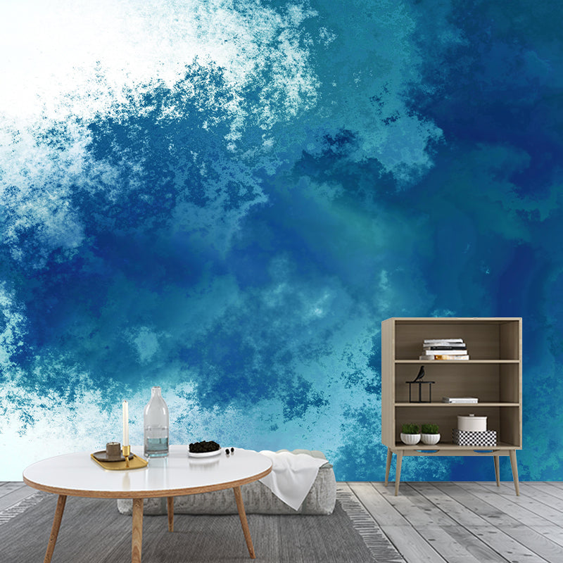 Horizontal Illustration Abstract Mural Environment Friendly Wallpaper for Home