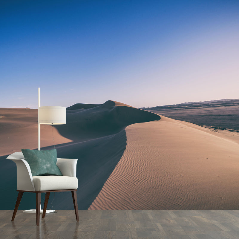 Horizontal Photography Desert Mural Mildew Resistant Wallpaper for Home Decor