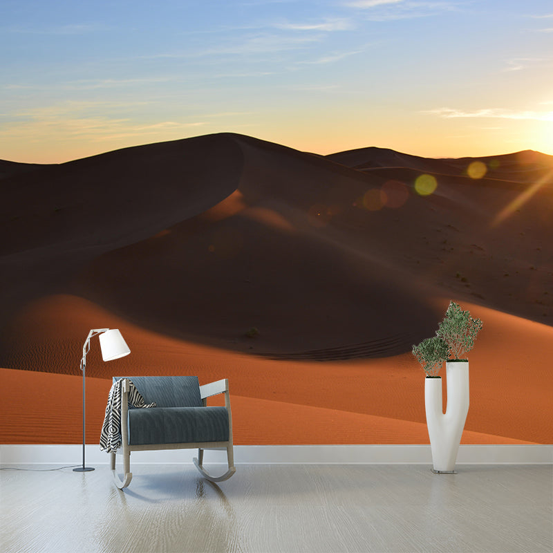 Horizontal Photography Desert Mural Environment Friendly Wallpaper for Decoration