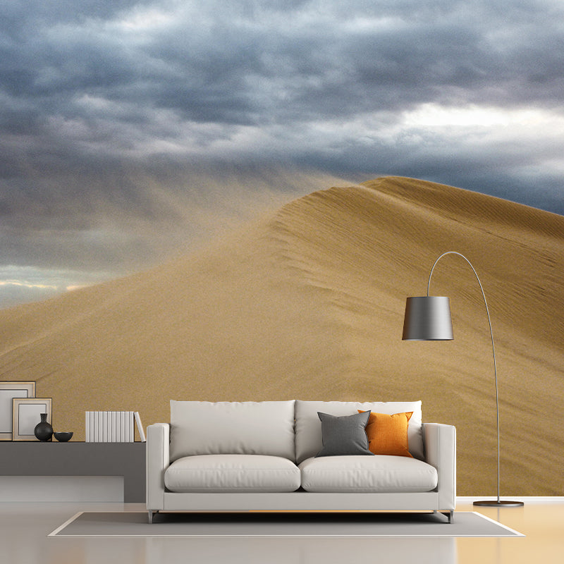 Horizontal Photography Desert Mural Environment Friendly Wallpaper for Decoration