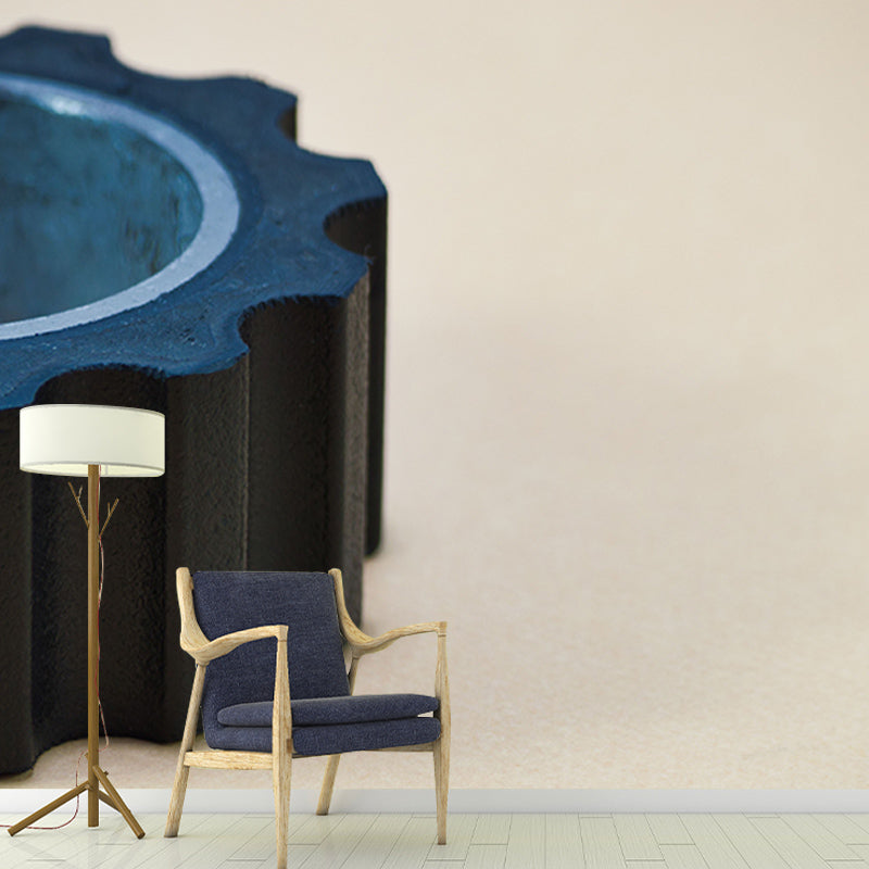 Coherer Industrial Style Wall Covering for Home Decor, Made to Measure