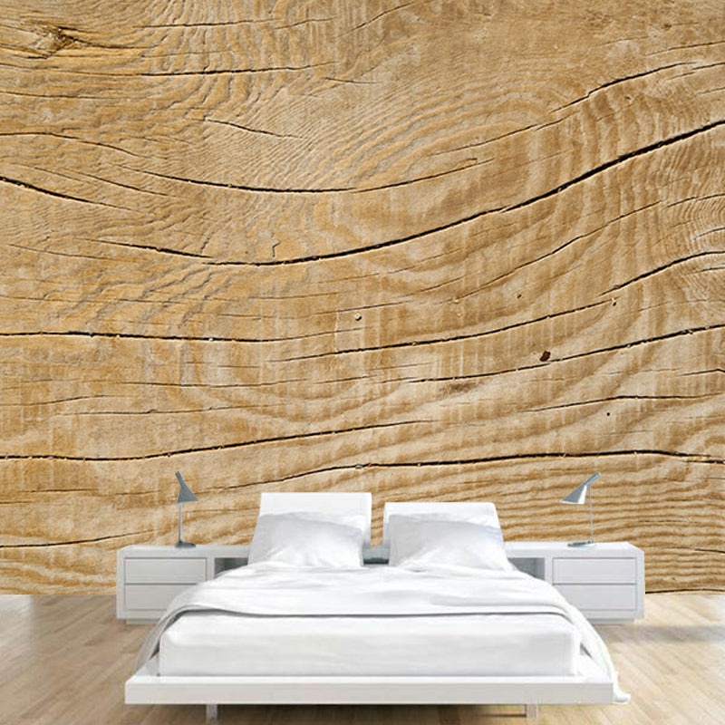 Wood Grain Photo Mural Whole Wall Covering for Kitchen, Personalized Size Available