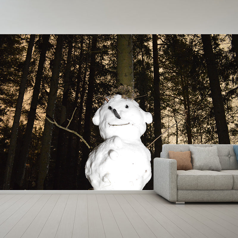 Forest View Mural Decal Modern Water Resistant Bedroom Wall Decor, Made to Measure