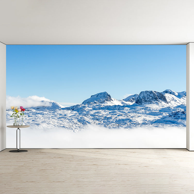 Home Decor Mountain Mural Decal Customized Contemporary Wall Covering for Kitchen