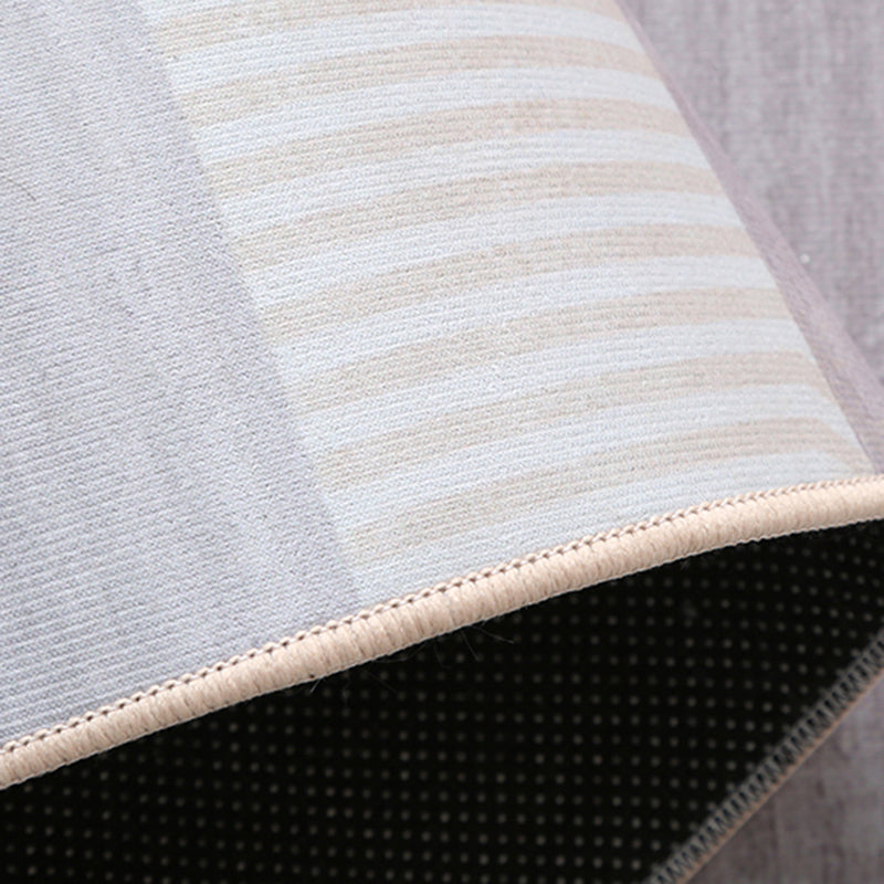 Grijs modern tapijtblending abstract streep binnen tapijt wasbaar tapijt voor woonkamer