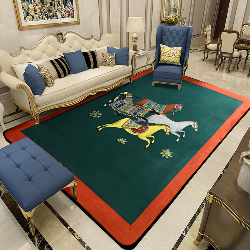 Minimalistisch gebied Tapijt Leisure Polyester Tapijt Wasbaar binnen Tapijt voor woningdecoratie