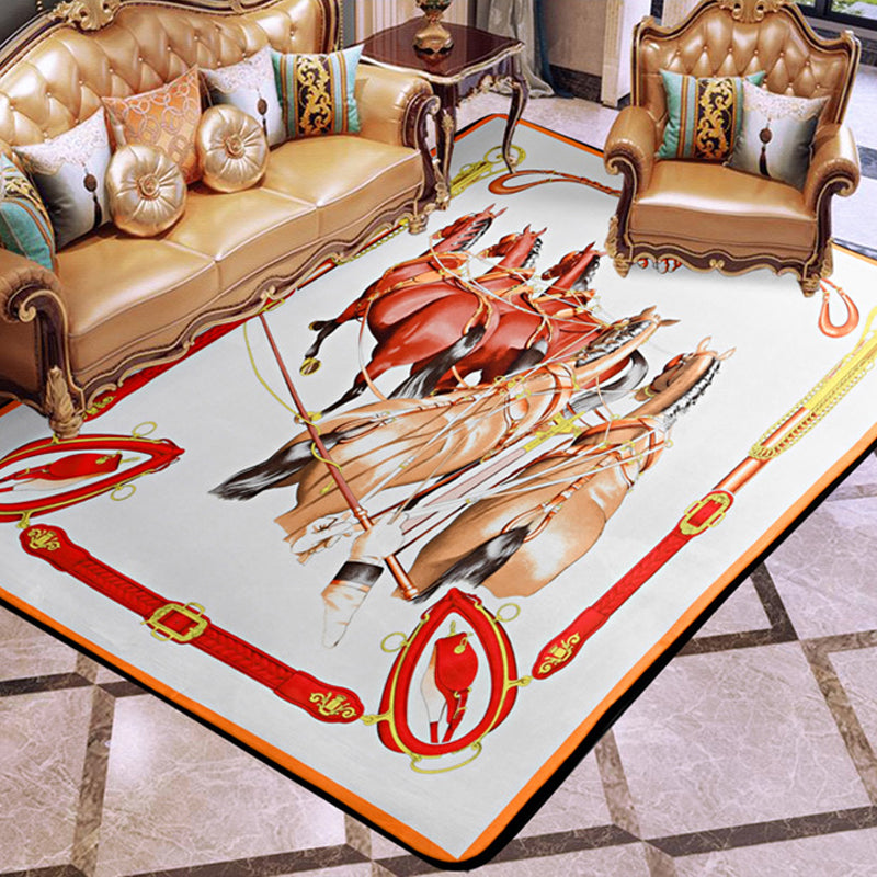 Minimalistisch gebied Tapijt Leisure Polyester Tapijt Wasbaar binnen Tapijt voor woningdecoratie