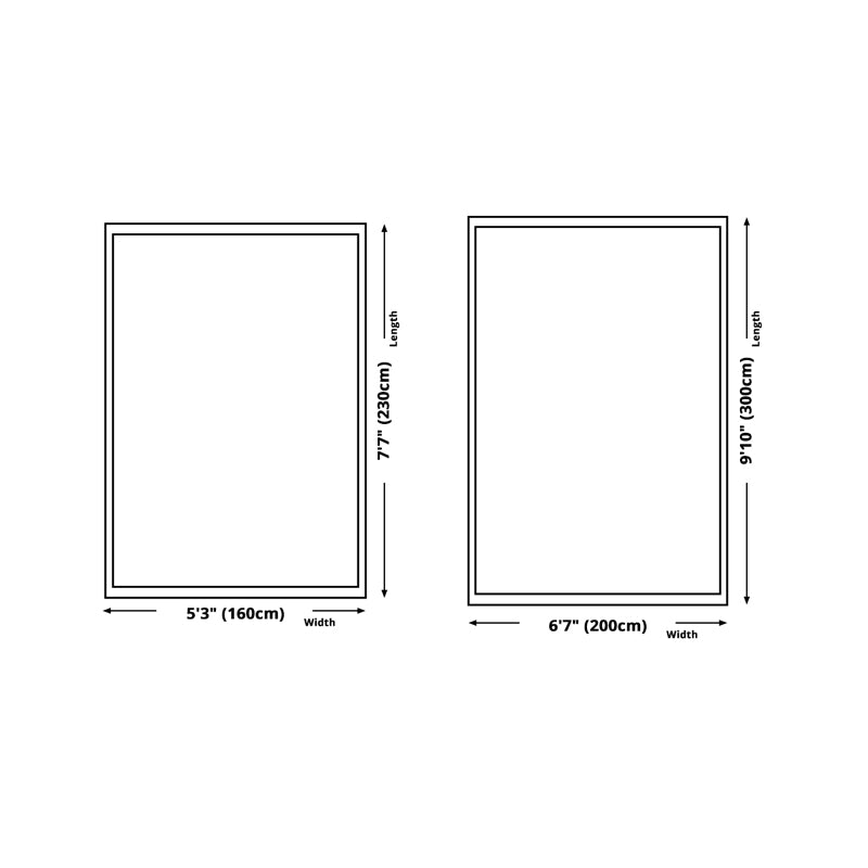 Orange Modern Rug Blending Girl Area Rug Non-Slip Backing Rug for Home Decor