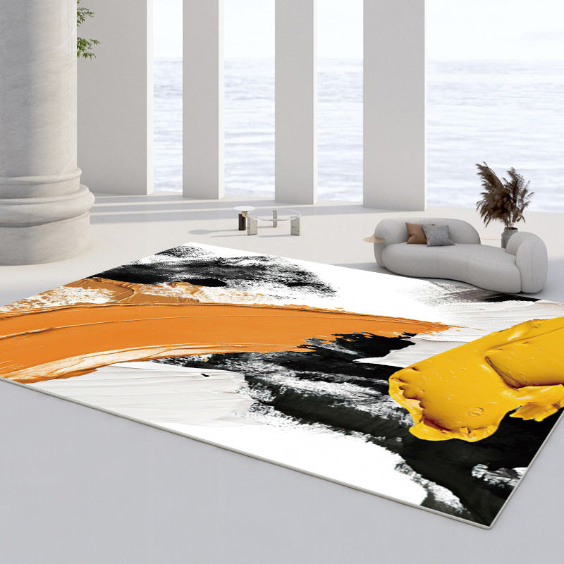 Modern Area Tapijt Leisure Binnen Truug Polyester Stain Resistant Area Teken voor woonkamer