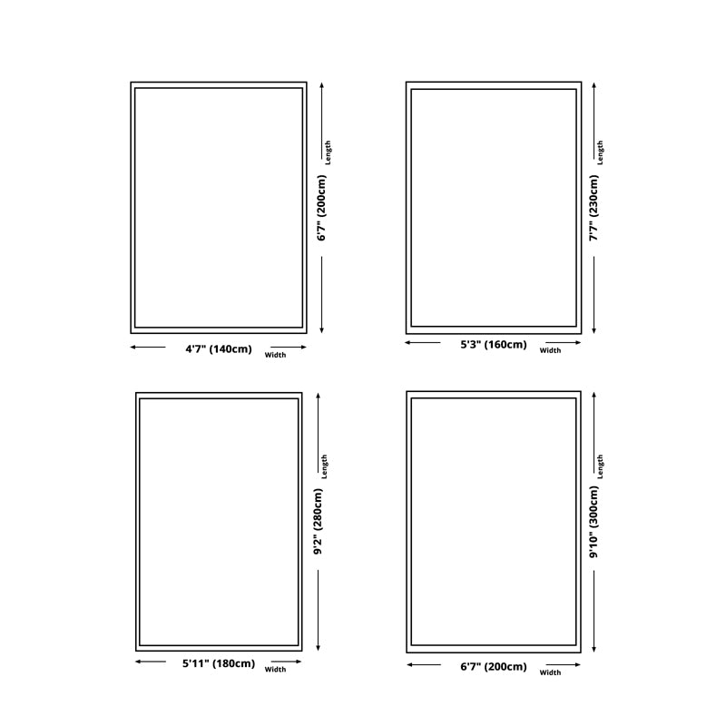 Modern Area Tapijt Leisure Binnen Truug Polyester Stain Resistant Area Teken voor woonkamer