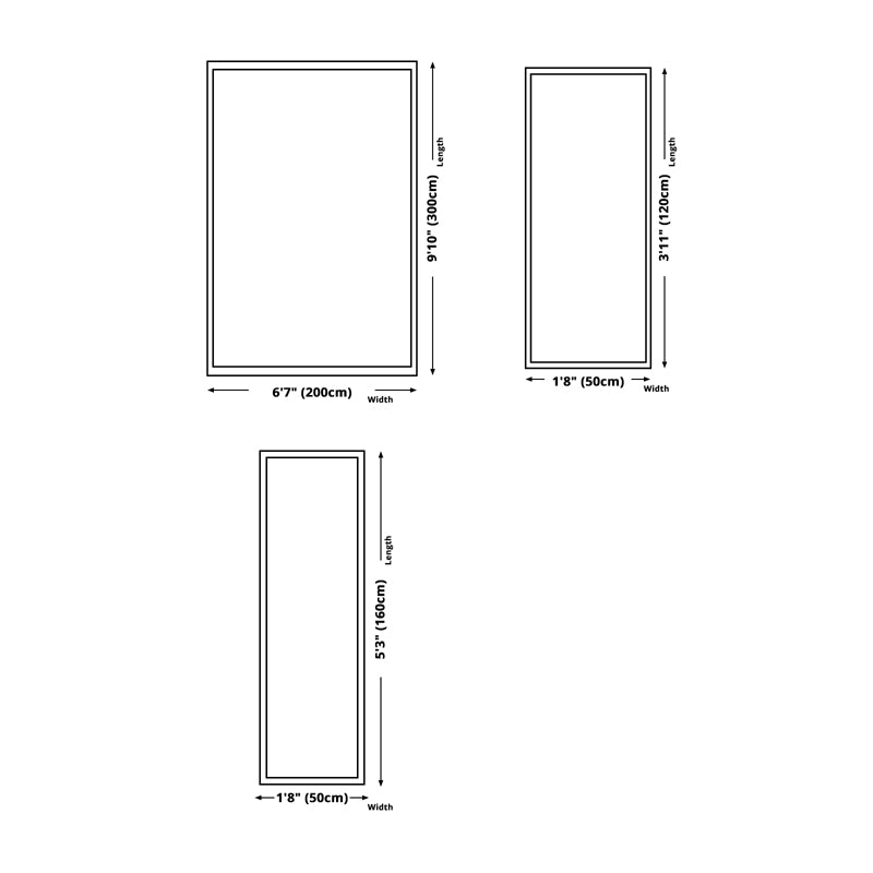 Contemporary Houndstooth Print Carpet Polyester Indoor Rug Non-Slip Backing Rug for Adult's Bedroom