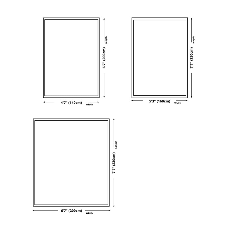 Contemporary Houndstooth Print Carpet Polyester Indoor Rug Non-Slip Backing Rug for Living Room