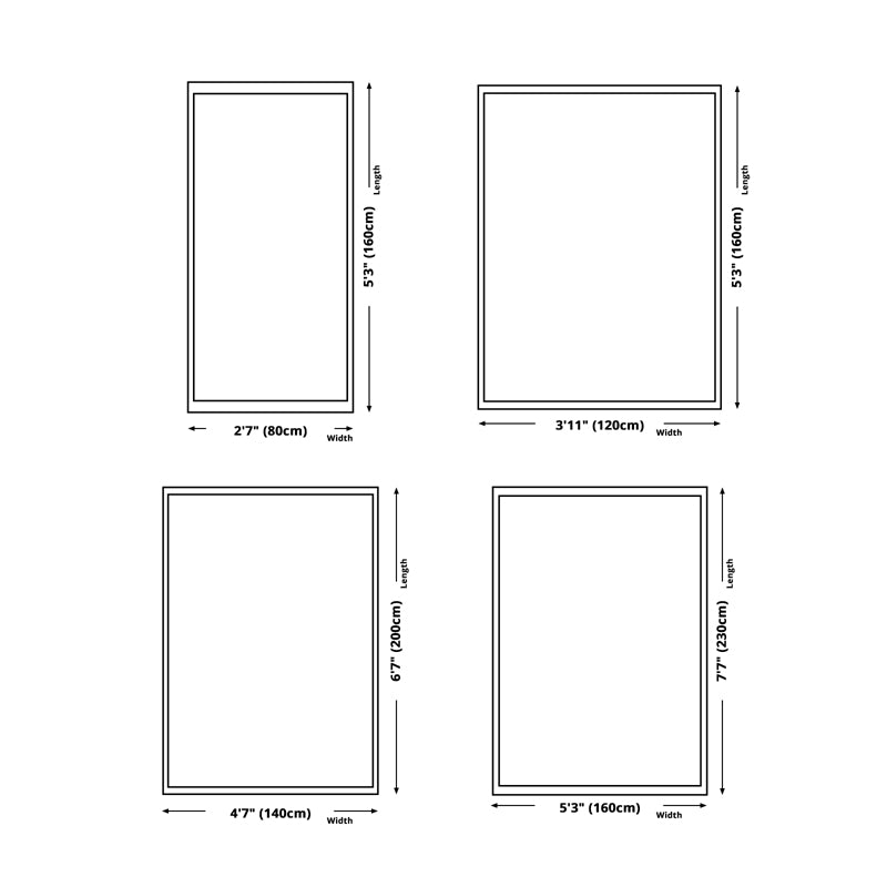 Bruin modern tapijt Blending rooster tapijt Non-slip achterste tapijt voor woningdecoratie