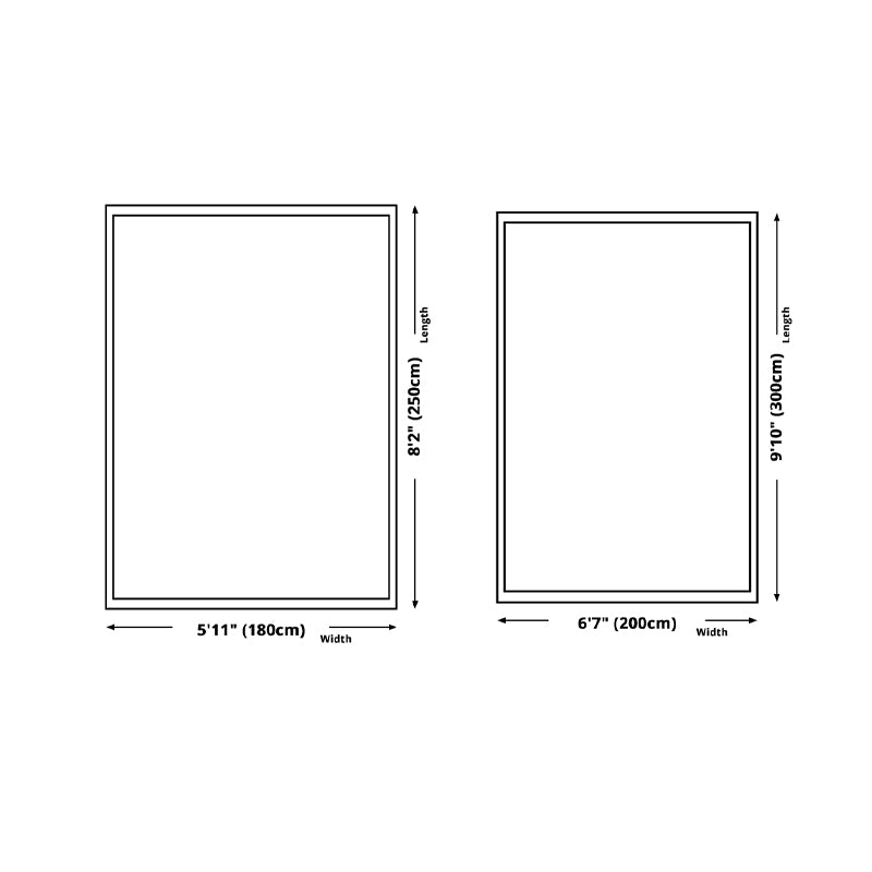 Bruin modern tapijt Blending rooster tapijt Non-slip achterste tapijt voor woningdecoratie