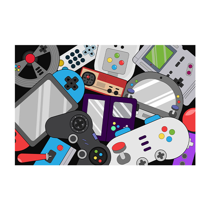 Creatief gebied Tapijt Modern Game Theme Tapijt Polyester Gebied Tapijt met niet-slip steun