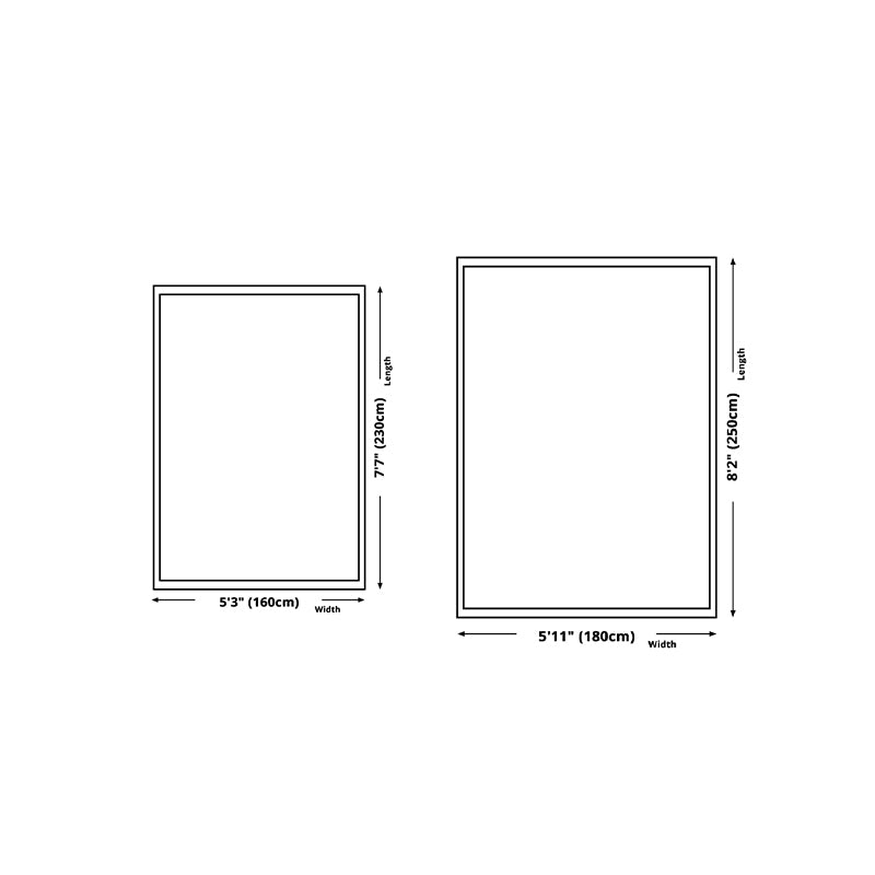 European Medallion Pattern Area Rug Polyester Area Carpet Anti-Slip Easy Care Rug for Home Decor