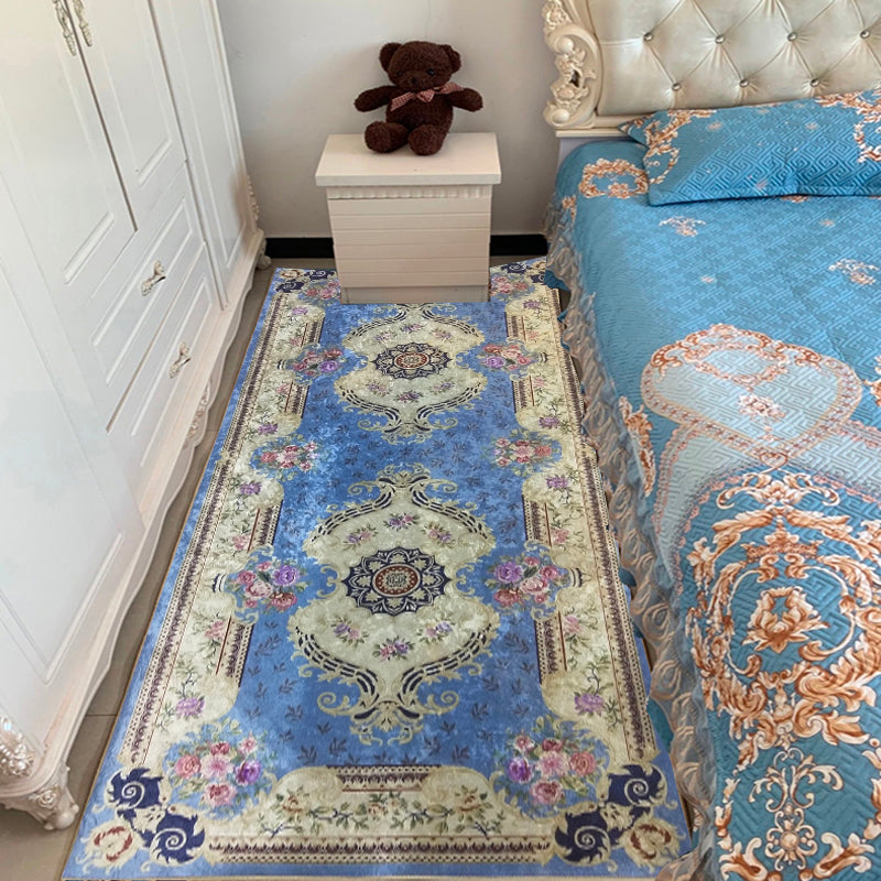 Chique slaapkamer tapijt Europees medaillonpatroon Tapijten Polyester vlekbestendig tapijt