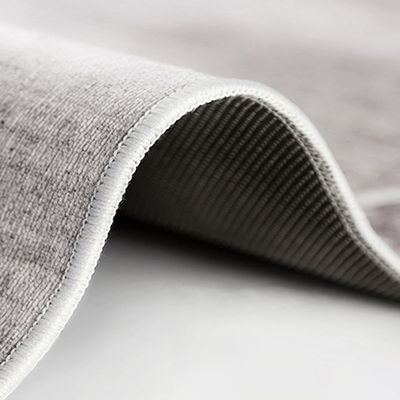 Grijze tape tapijt prachtige binnen tapijt polyester vlek resistent gebied tapijt voor woonkamer
