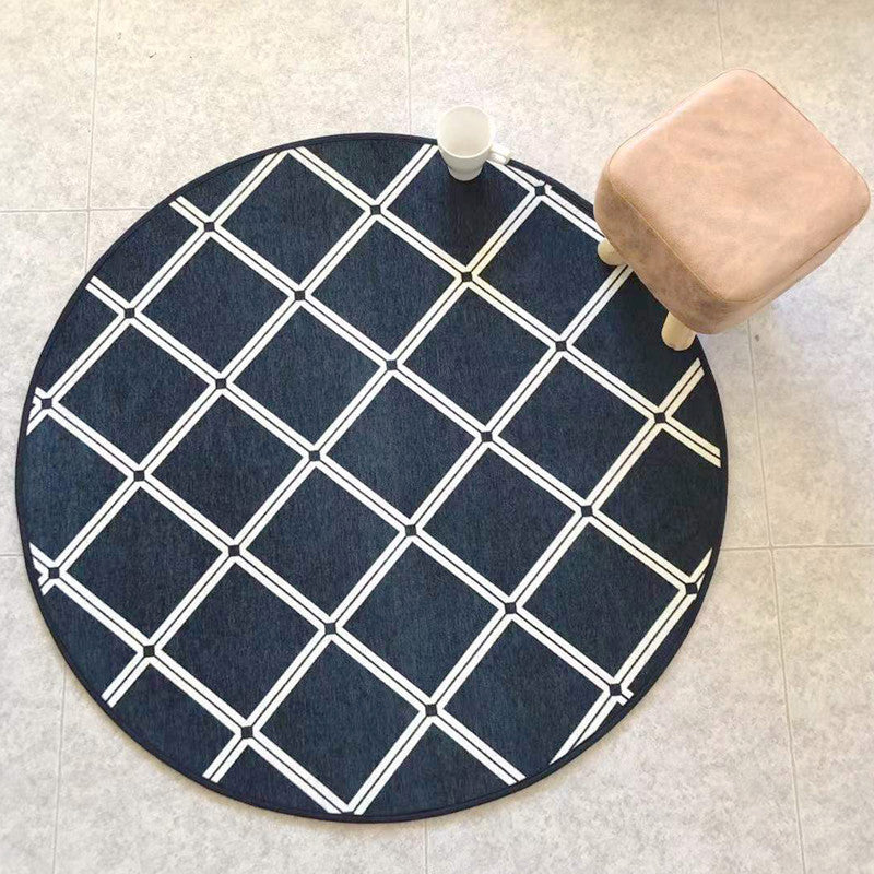 Fancy Modern Carpet Flower Pattern Polyester Area Rug Stain Resistant Rug for Home Decor