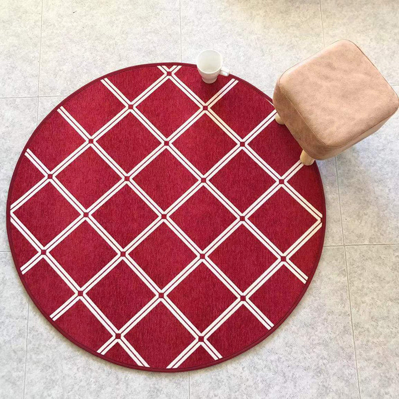 Fancy Modern Carpet Flower Pattern Polyester Area Rug Stain Resistant Rug for Home Decor