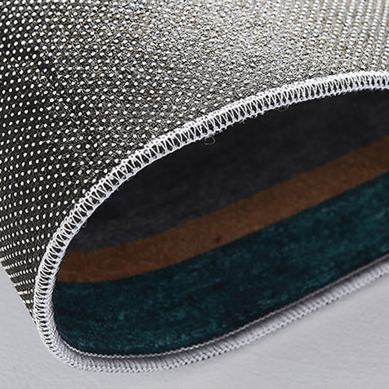 Contemporary Rug Abstract Pattern Creative Area Rug Polyester Anti-Slip Rug for Home Decor