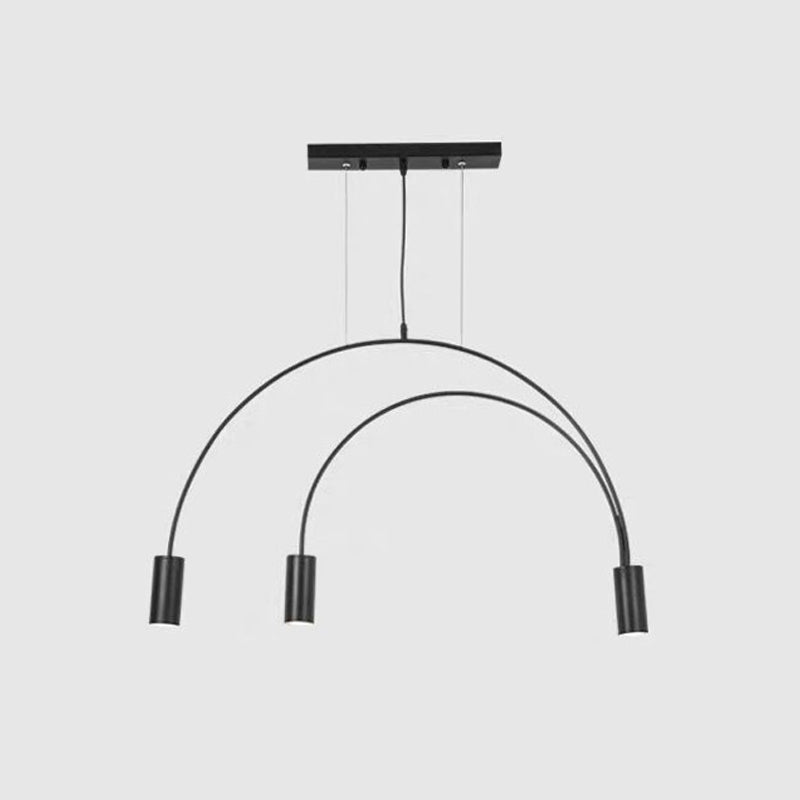 Cylindrical Chandeliers Island Pendant Lights Contemporary Pendant Lights For Kitchen Island Metal
