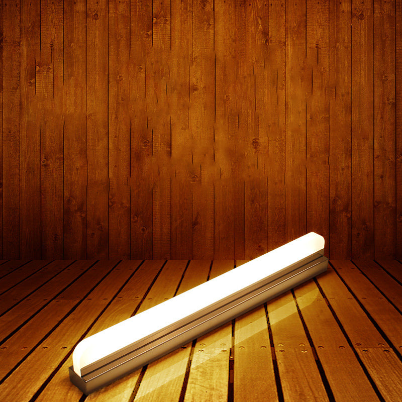 Modern Linear Vanity Wall Light Fixtures Metal 1 Light Wall Light Sconces