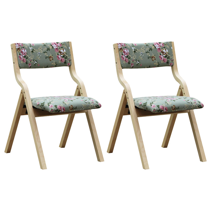 Chaise d'appoint à la maison contemporaine rembourrée, chaise de salle à manger ouverte au fini mat