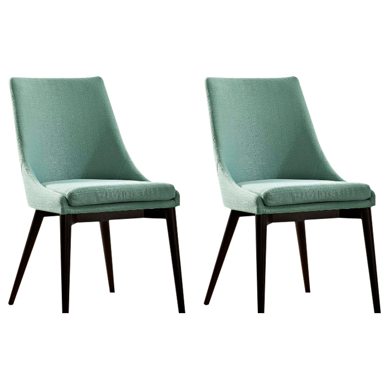 Chaise latérale tapissée contemporaine de restaurant finition mate Parsons dinant la chaise