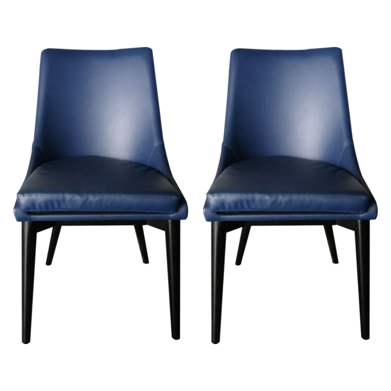 Chaise latérale tapissée contemporaine de restaurant finition mate Parsons dinant la chaise