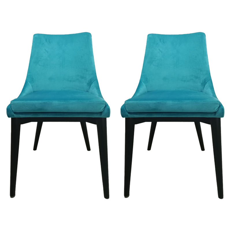 Chaise latérale tapissée contemporaine de restaurant finition mate Parsons dinant la chaise