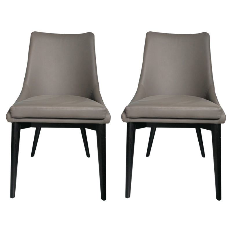 Chaise latérale tapissée contemporaine de restaurant finition mate Parsons dinant la chaise