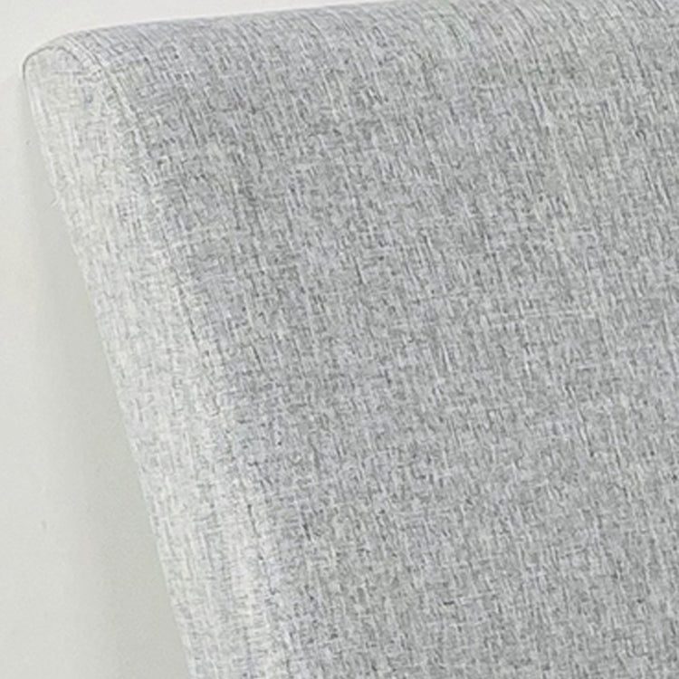 Enkele massieve rug dineren fauteuil gestoffeerde tankstoelen met houten benen