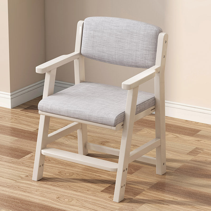 Wood Modern Indoor-Outdoor Chair Open Back Dining Single Chair for Home Use