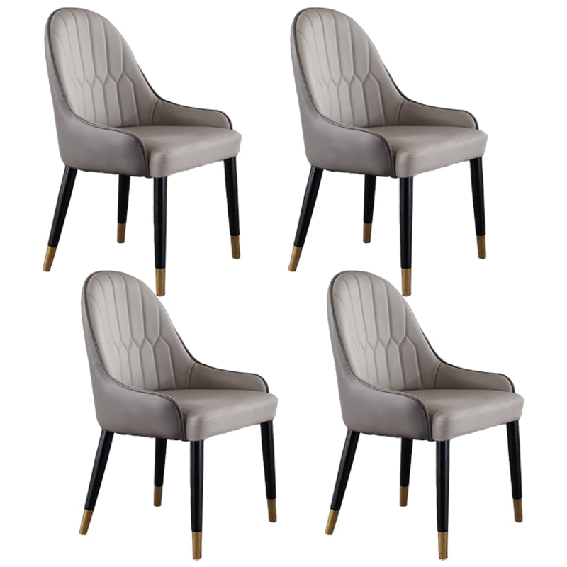 Sillas de comedor de estilo nórdico, silla lateral de comedor de madera con brazo para cocina