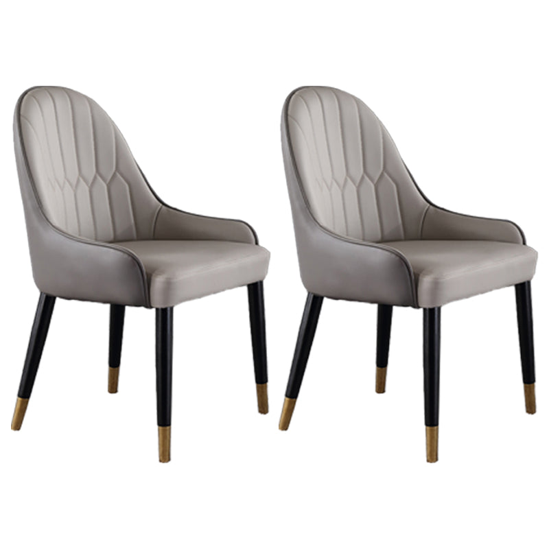 Sillas de comedor de estilo nórdico, silla lateral de comedor de madera con brazo para cocina