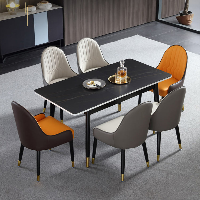 Sillas de comedor de estilo nórdico, silla lateral de comedor de madera con brazo para cocina