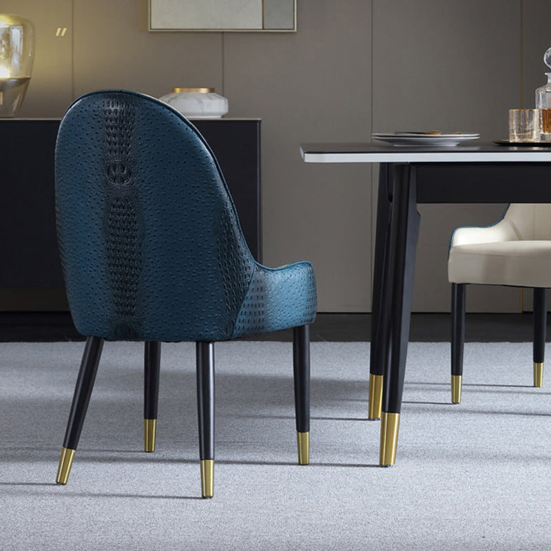 Sillas de comedor de estilo nórdico, silla lateral de comedor de madera con brazo para cocina