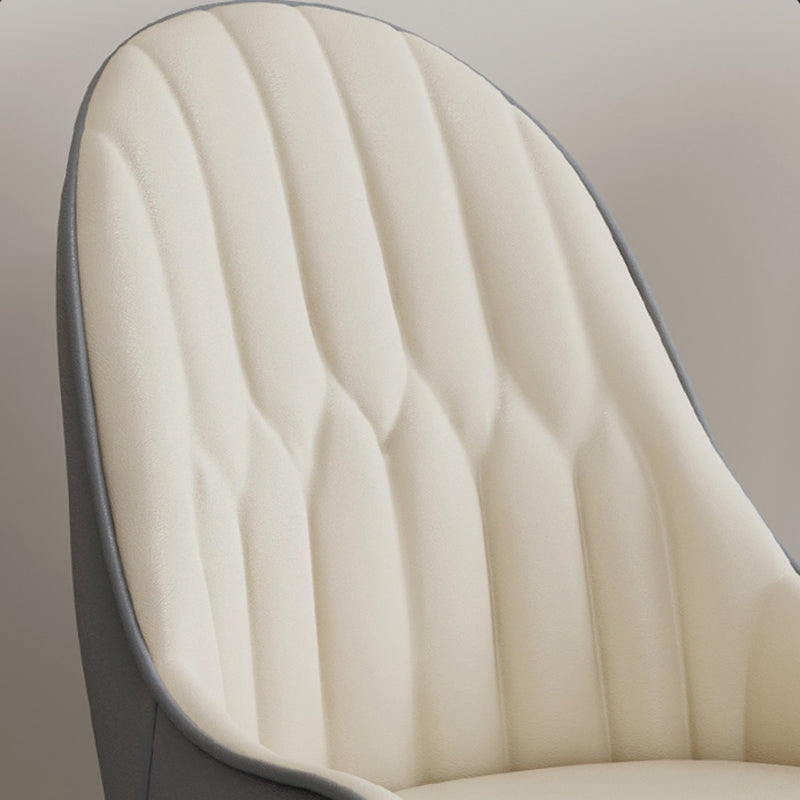 Chaises en métal de style scandinave, ensemble de chaises de cuisine et de salle à manger avec bras à dossier solide