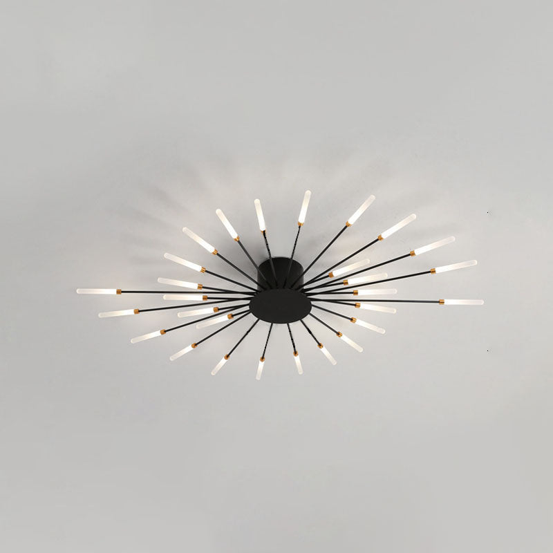 Simplicity Flush Mount Light Sputnik LED Ceiling Light Fixtures for Living Room